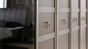 Dulap Dogtas HECTOR Stejar antracit/Gri/Auriu