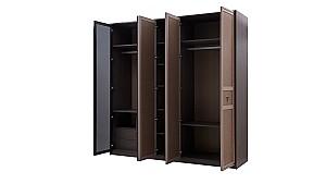 Dulap Dogtas HECTOR Stejar antracit/Gri/Auriu