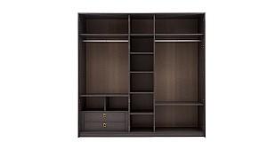 Dulap Dogtas HECTOR Stejar antracit/Gri/Auriu