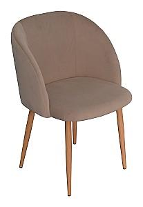 Set de masa si scaune Evelin DT 405-1 + 4 scaune LC-618 WO/Light Beige 8