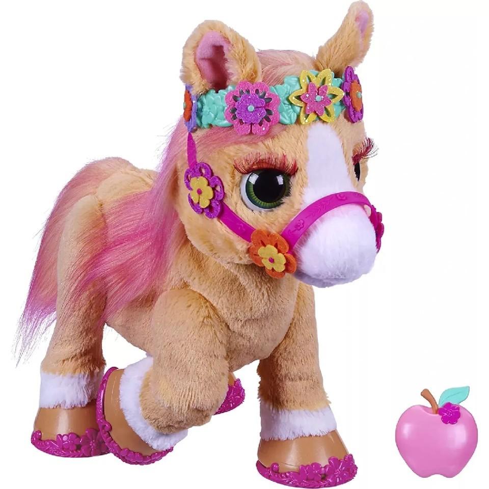 Jucarie de plus Hasbro FRR CINNAMON MY STYLIN PONY