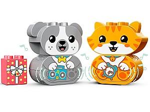 Constructor LEGO Duplo My First Puppy & Kitten With Sounds