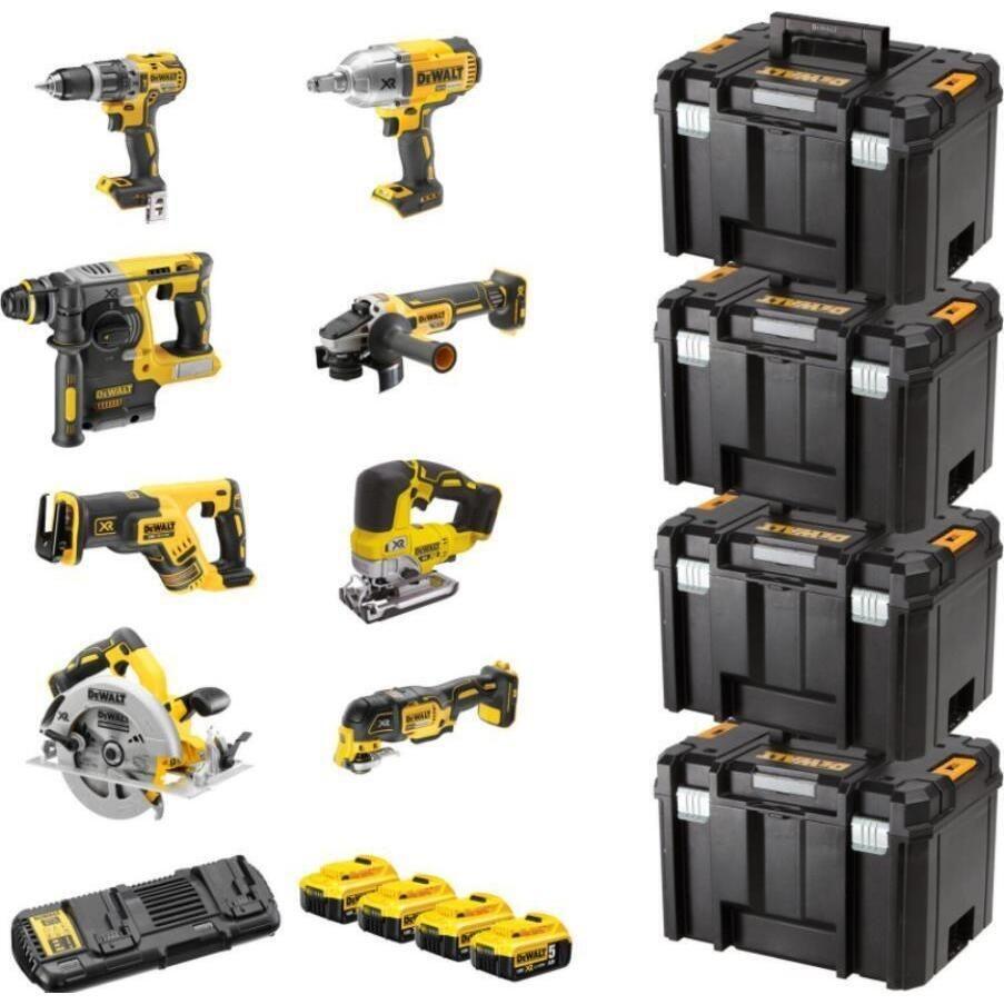 Set de scule electrice Dewalt DCK865P4T