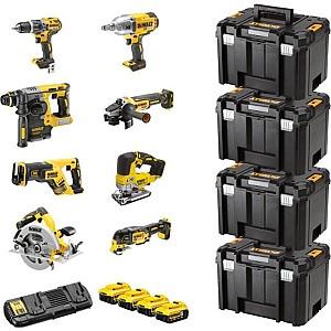 Set de scule electrice Dewalt DCK865P4T