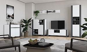 Dulap MG-Plus Combo 100 C06 Grafit / Alb