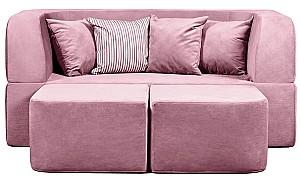 Canapea transformabila Edka Vega 160x200x40 cm M36 Roz