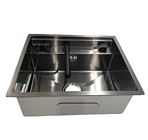 Chiuveta de bucatarie Backer Combo 550-45073 Nano Black