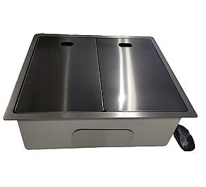 Chiuveta de bucatarie Backer Combo 550-45073 Nano Black