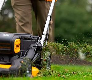 Masina de tuns iarba Dewalt DCMWSP156W2-QW