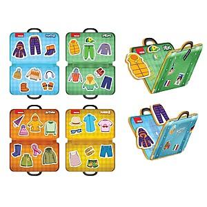 Joc de logica Puedo Pregătește bagajele: Anotimpuri