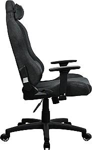 Fotoliu gaming AROZZI Torretta Soft Fabric Dark Grey