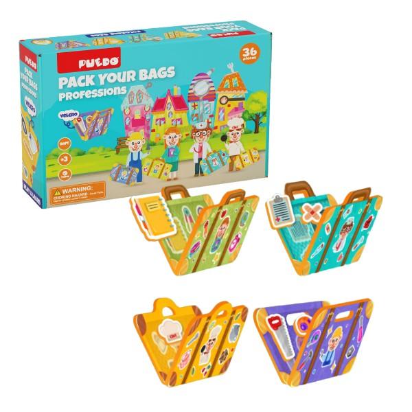 Joc de logica Puedo Pregătește bagajele: Profesii