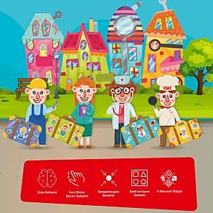 Joc de logica Puedo Pregătește bagajele: Profesii