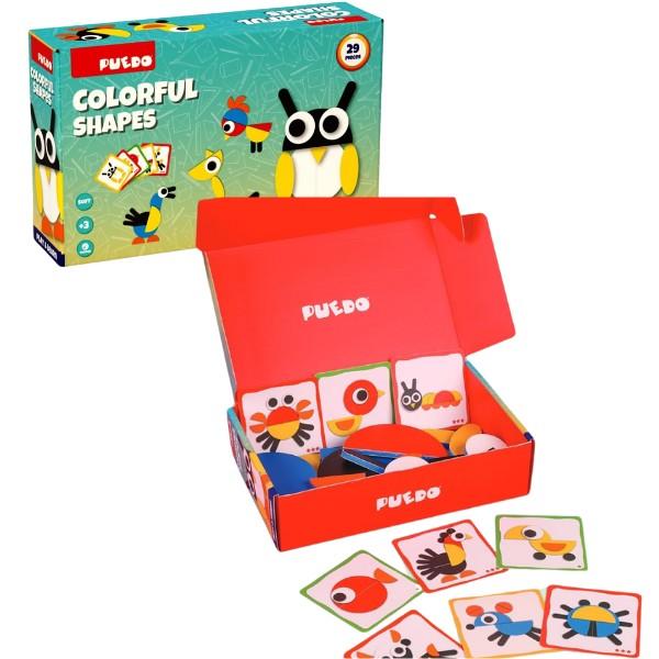 Joc de logica Puedo Set de forme colorate