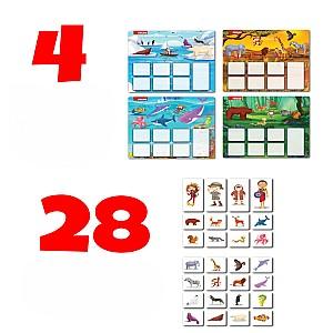 Joc de logica Puedo Bingo: Habitatul animalelor