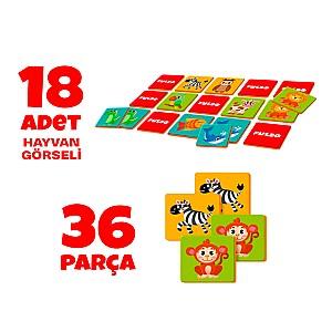 Joc de logica Puedo pentru dezvoltarea memoriei Animale