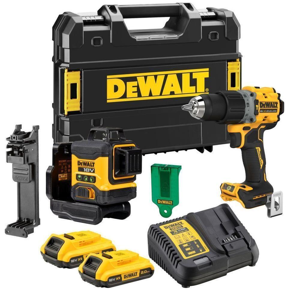 Set de scule electrice Dewalt DCK2095D2T-QW