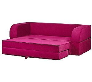 Canapea transformabila Edka Terra 160x200x30 M84 Roz zmeuriu