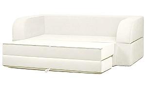 Canapea transformabila Edka Terra 160x200x30 M1 Alb fumuriu