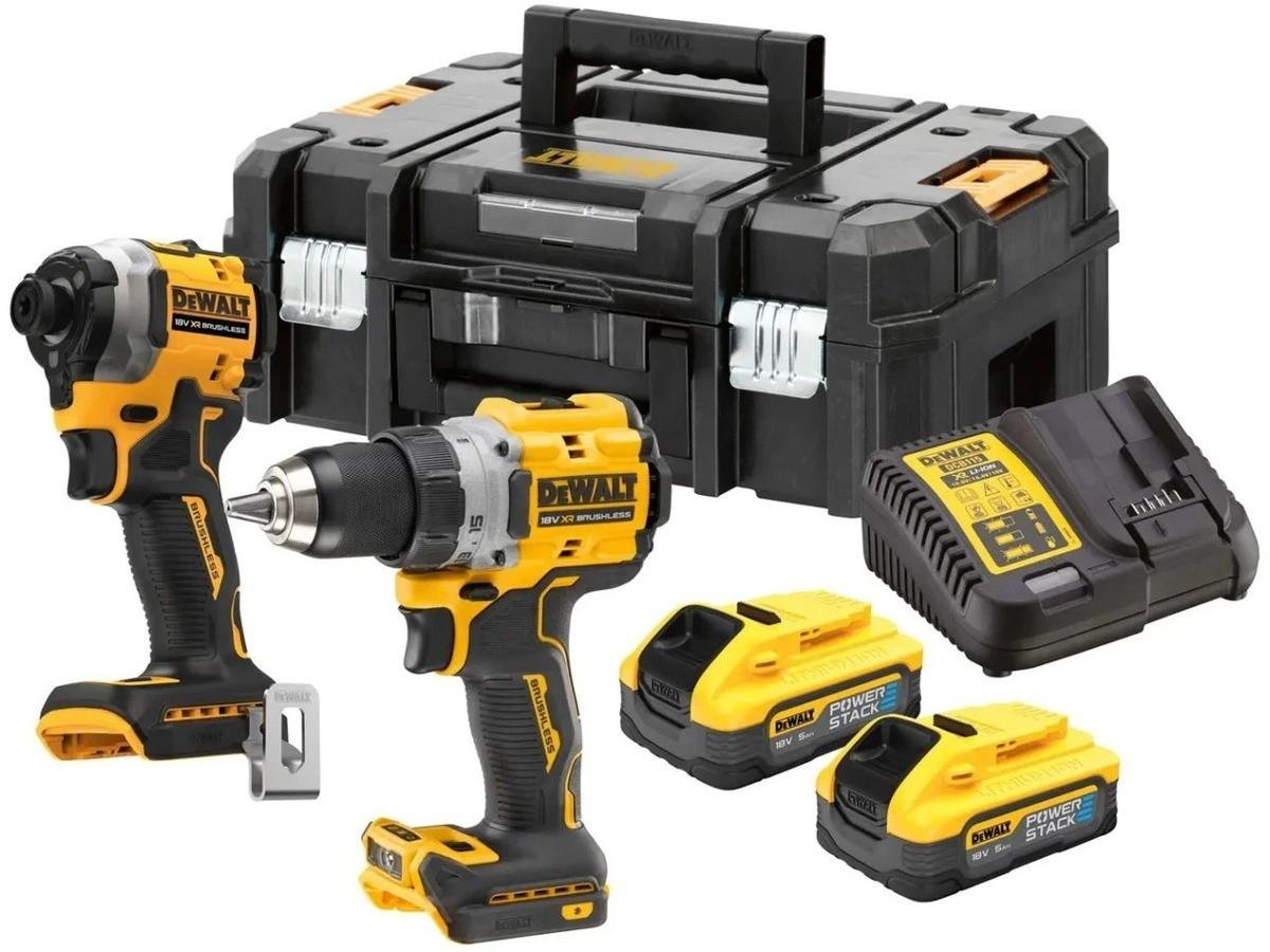 Set de scule electrice Dewalt DCK2051E2T-QW