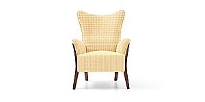 Fotoliu Dogtas UNITED GK1914 Stofa decorativa Galben/Bej