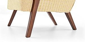 Fotoliu Dogtas UNITED GK1914 Stofa decorativa Galben/Bej