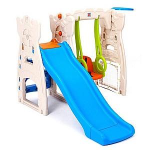 Complex de joacă GrowNUp Scramble & Slide Play Center