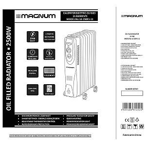 Calorifer electric cu ulei Magnum LE-250F1-11