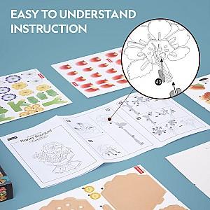 3D Puzzle CubicFun Buchet de camelii