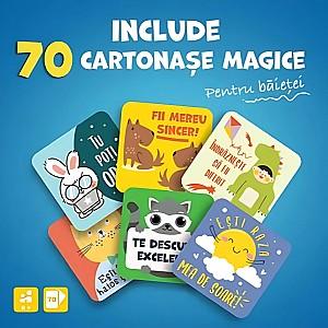 Joc de masa Toys outlet Cartonașele Buboo 3 în 1 pentru băieței, rom.