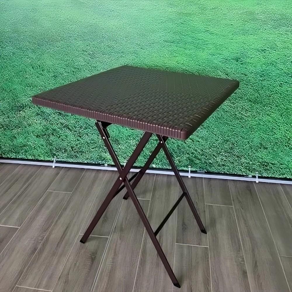 Masa de gradina Sonmez RATAN 60x60x75 Maro