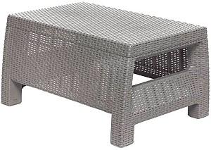 Set mobila de gradina Sonmez Ferrara Fancy Cappuccino (gri)