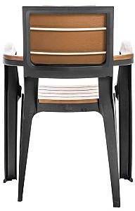 Scaun terasa Sonmez Madeira Tabaco (maro)