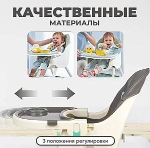 Scaun reglabil pe inaltime de masa 4Play Transformer Grey