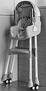 Scaun reglabil pe inaltime de masa 4Play Transformer Grey