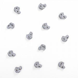 Set pentru joaca Romana Prize de escaladă Dop23 12pcs Grey