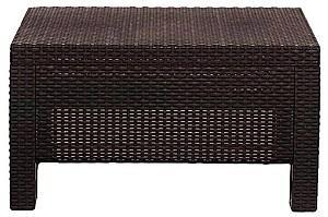 Set mobila de gradina Sonmez Ferrara Fancy Wengue (maro)