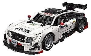 Constructor Jie Star Masina cu RC 1:10 alba ZJA351149