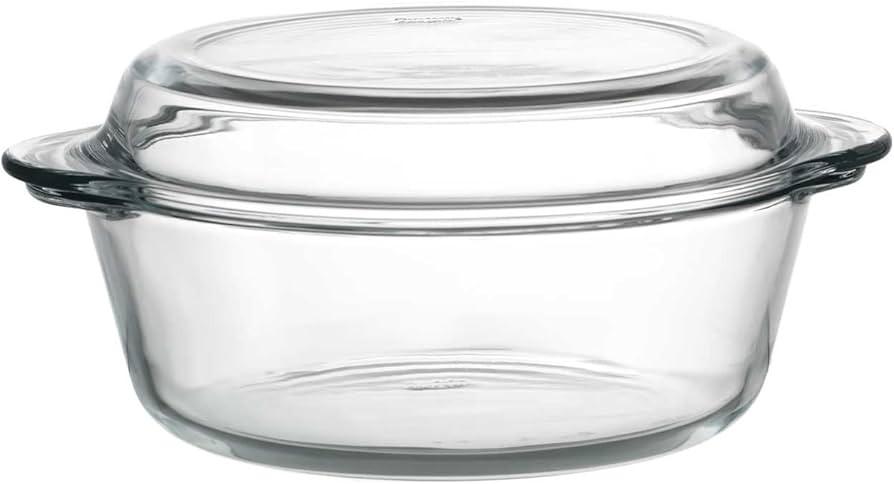 Tava de copt BORART cu capac rotundă 2,9L