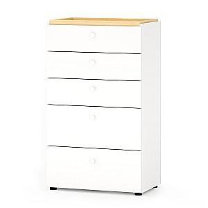 Comoda Fabrik Home Linia Frasin alb/Artar