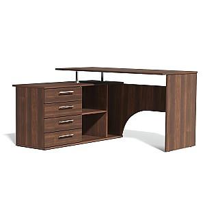 Masa de birou Fabrik Home SK-01 Nuc Inchis Stânga