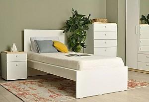 Pat copii Fabrik Home Linia Kids 900 Frasin Alb