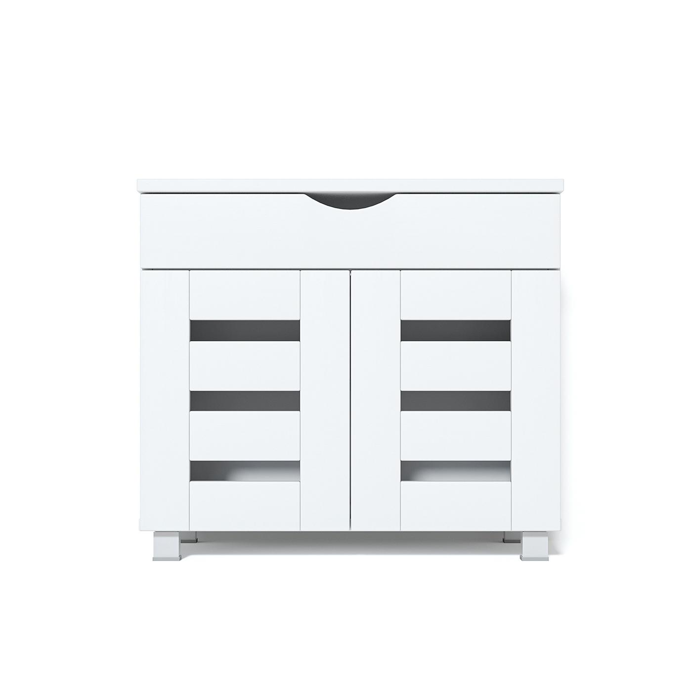 Dulap pentru incaltaminte Fabrik Home №12 Frasin Alb