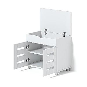 Dulap pentru incaltaminte Fabrik Home №12 Frasin Alb