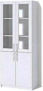 Dulap cu vitrina Fabrik Home Office-Line №2 frasin alb