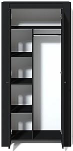 Dulap Fabrik Home Belford 2D Frasin Negru