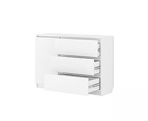 Comoda Fabrik Home Havana 3S1D Frasin Alb