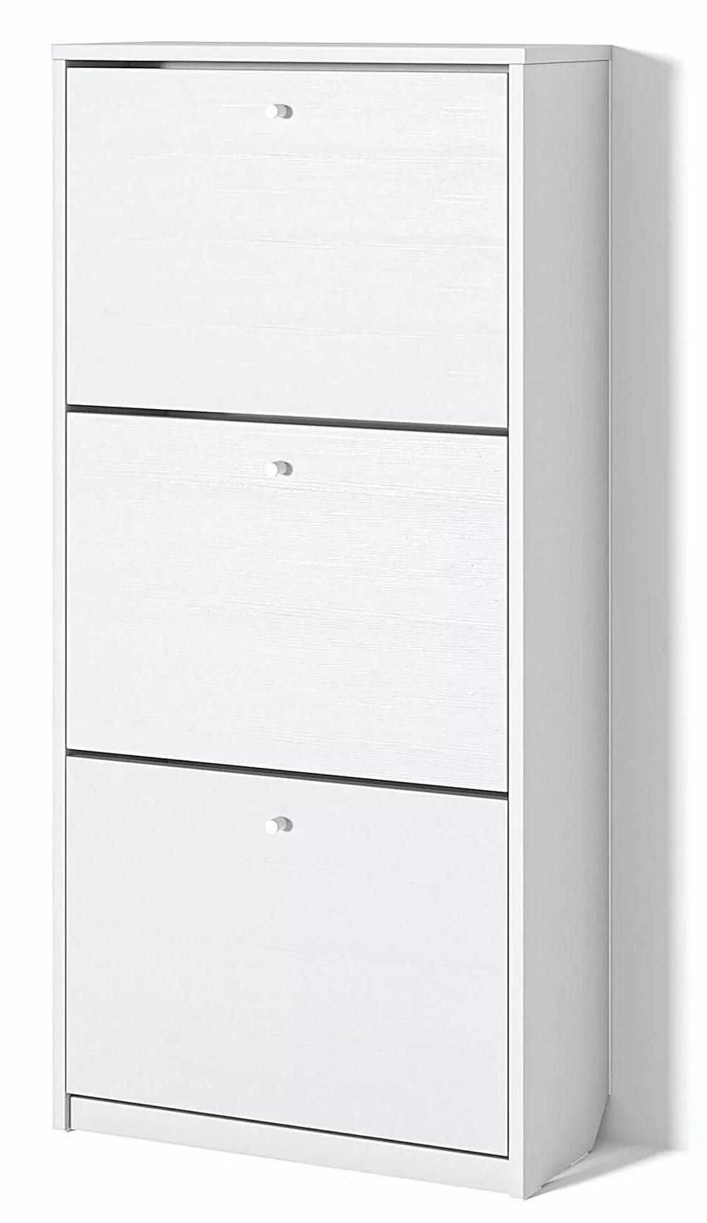 Dulap pentru incaltaminte Fabrik Home HomeLine 3D 600 Frasin Alb