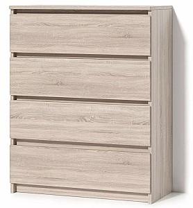 Comoda Fabrik Home Havana 4 Stejar Sonoma(Bej)