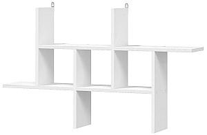 Raft de perete Fabrik Home Rondo Frasin Alb